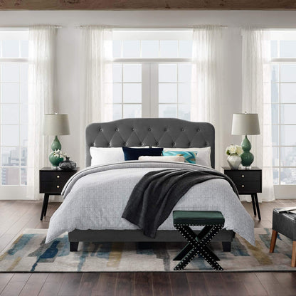 adjustable bed bases | CasaFoyer Amelia Full Bed | Luxurious Velvet Upholstery | Button-Tufted Headboard | Stain-Resistant Fabric | Solid Wood Construction | Non-Marking Legs | Supports 800 lbs | Gray | casafoyer.myshopify.com