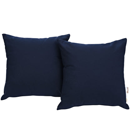 Throw Pillow | Summon Outdoor Indoor All-Weather Decor Throw Pillow | Luxurious & Durable Sunbrella Fabric | UV Protection | Sleek Contemporary Design | Perfect for Patio, Backyard, Poolside | Includes 1 Pillow | casafoyer.myshopify.com