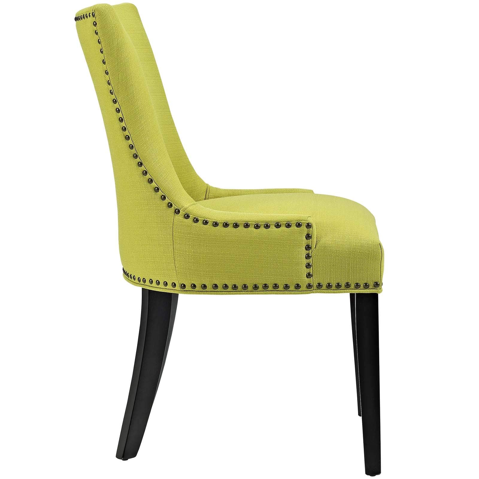 home office desk chairs | CasaFoyer Marquis Dining Side Chair Set of 4 | Elegant Hourglass Back | Nailhead Trim | Non-Marking Foot Caps | Tapered Wood Legs | Padded Seat | Premium Polyester Fabric | casafoyer.myshopify.com