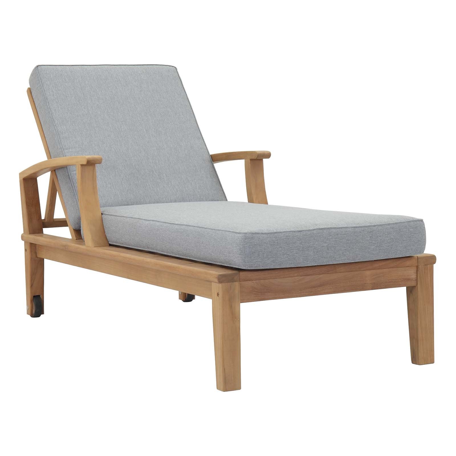 executive chairs | CasaFoyer Marina Teak Wood Outdoor Patio Single Chaise Lounge Chair | Luxury Furniture Set | Durable Teak Construction | All-Weather Cushions | Modern Design | casafoyer.myshopify.com