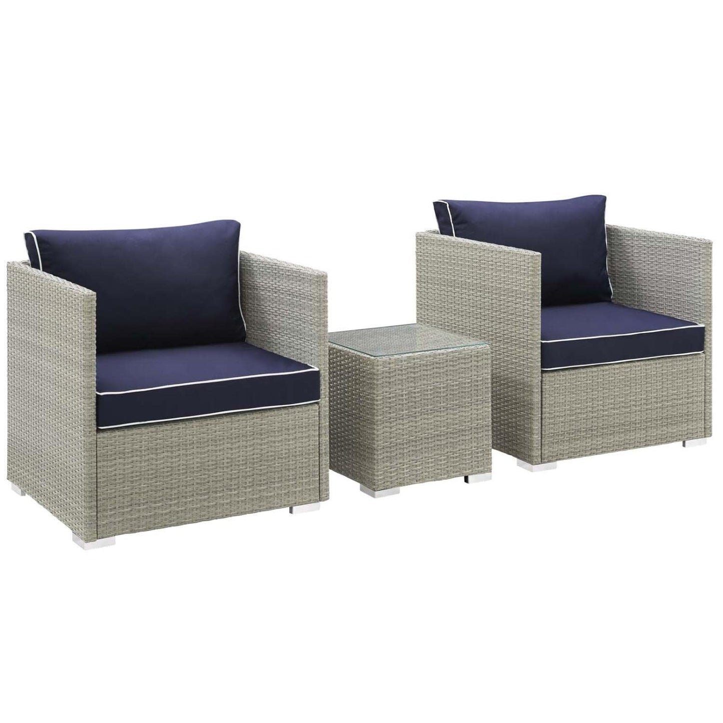 executive chairs | CasaFoyer Marina Teak Wood Outdoor Patio Furniture Sofa Sectional Set | Luxury | Durable | All-Weather Cushions | Contemporary Design | casafoyer.myshopify.com