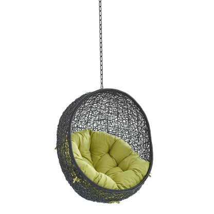 porch swings | Ergode Encase Outdoor Patio Swing Chair | Tranquil Island Getaway | Synthetic Rattan | All-Weather Cushion | Powder-Coated Steel Frame | Adjustable Chain | Patio, Backyard, Porch, Poolside | Indoor Lounge Option | Weather & UV Resistant | No Stand | casafoyer.myshopify.com