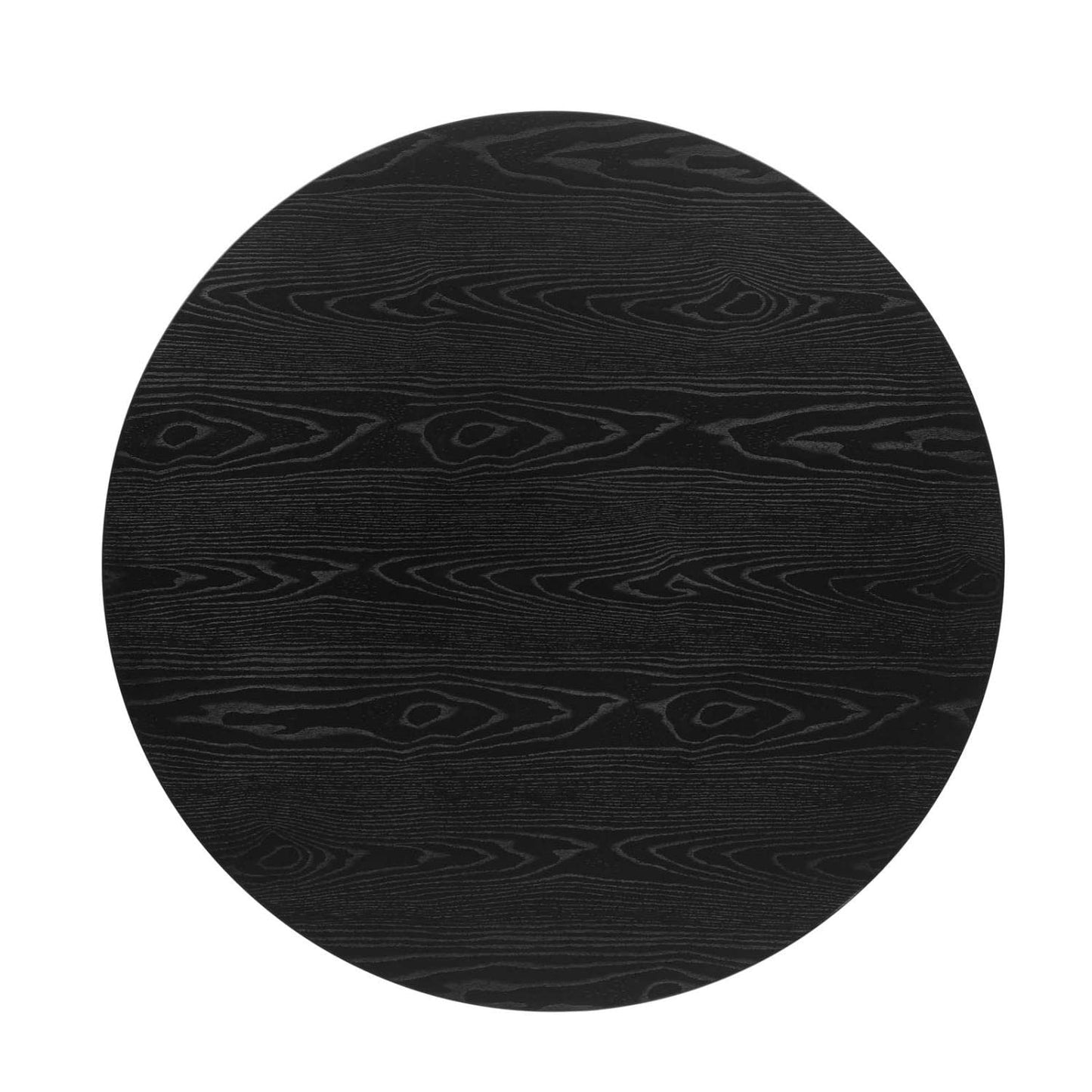 patio dining tables | CasaFoyer Vigor Round Dining Table | Contemporary Elegance | Gold Accents | MDF Tabletop | Matte Black Lacquer | Adjustable Foot Caps | casafoyer.myshopify.com