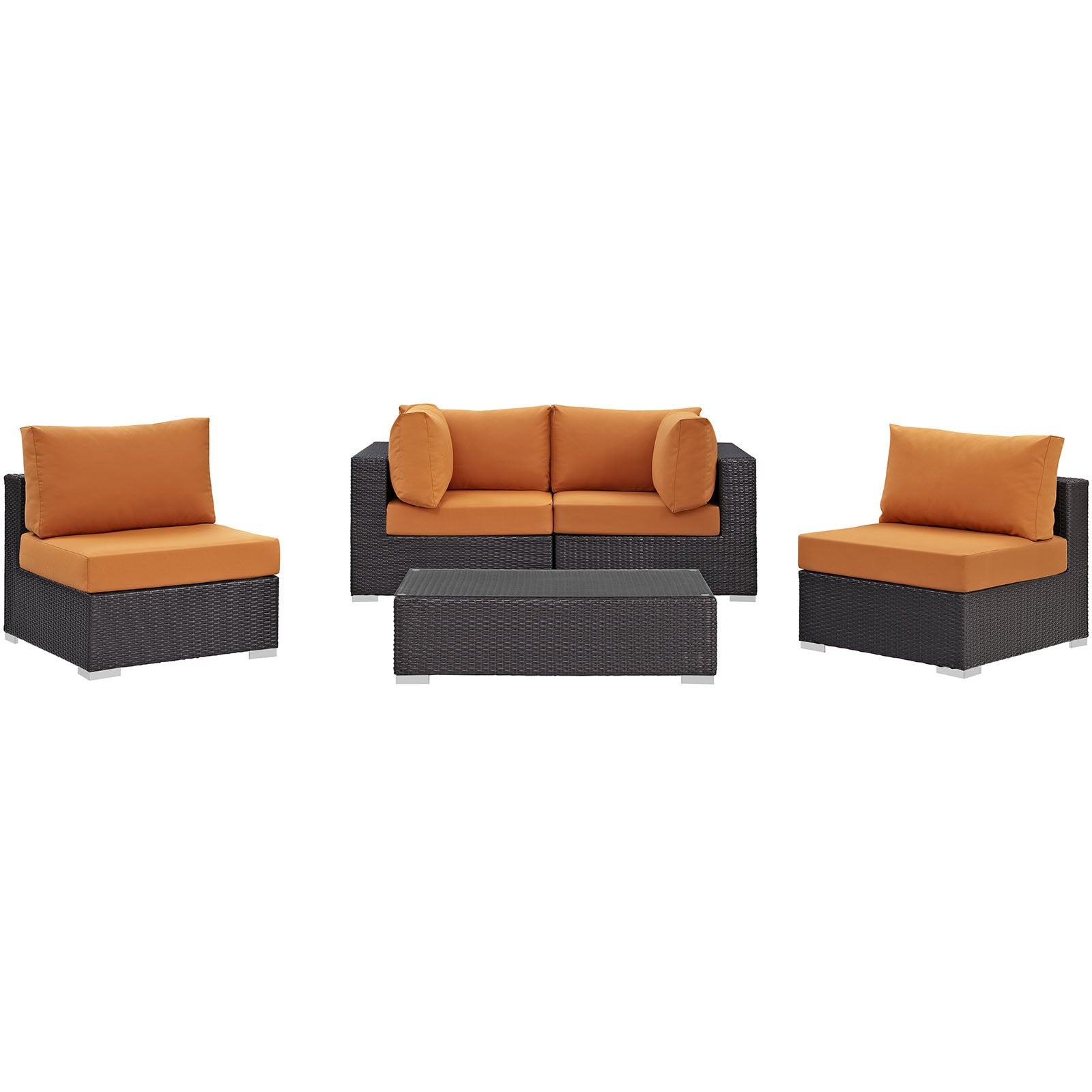 kitchen and dining room sets | CasaFoyer Convene Outdoor Sectional Set | Durable Rattan Weave | Weather-Resistant Cushions | Versatile & Stylish | Includes Coffee Table & Chairs | casafoyer.myshopify.com