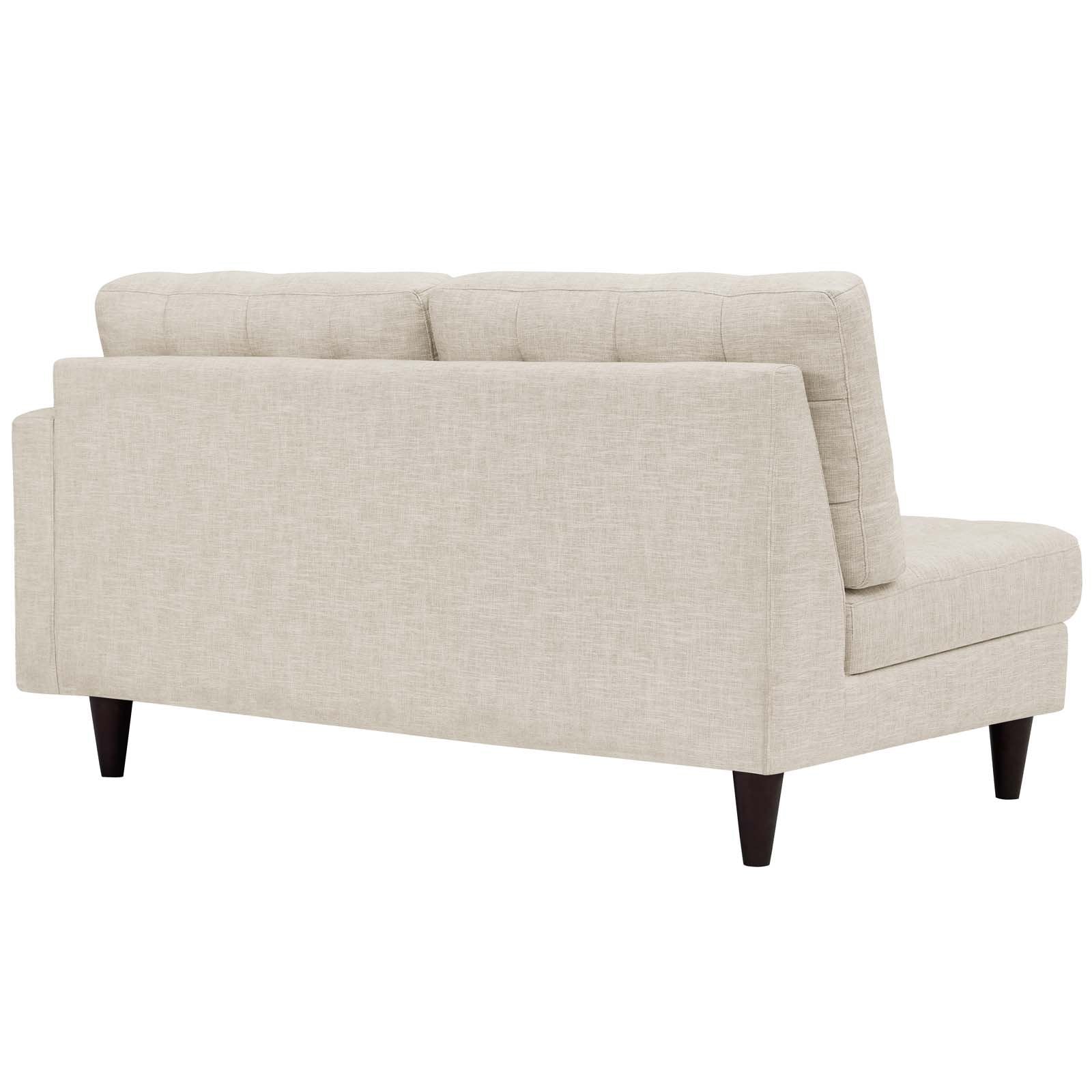 sofas | CasaFoyer Empress Right-Facing Loveseat | Exquisite Design | Tufted Buttons | Luxurious Cushions | Elegant Armrests | Beige | casafoyer.myshopify.com
