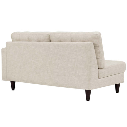 sofas | CasaFoyer Empress Right-Facing Loveseat | Exquisite Design | Tufted Buttons | Luxurious Cushions | Elegant Armrests | Beige | casafoyer.myshopify.com