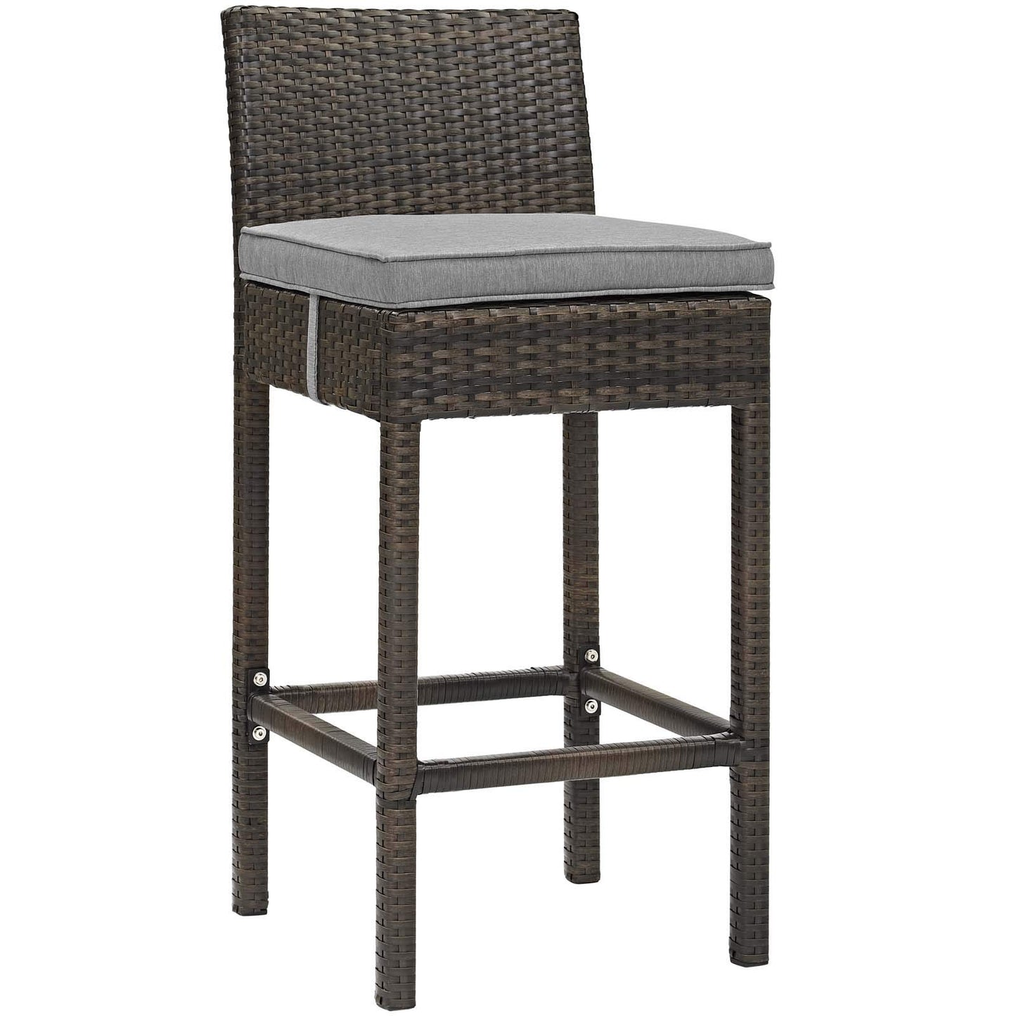 home office desk chairs | CasaFoyer Conduit Outdoor Patio Bar Stool | Stylish & Durable Wicker Rattan Design | Weatherproof & Comfortable | Perfect for Outdoor Dining & Entertaining | casafoyer.myshopify.com