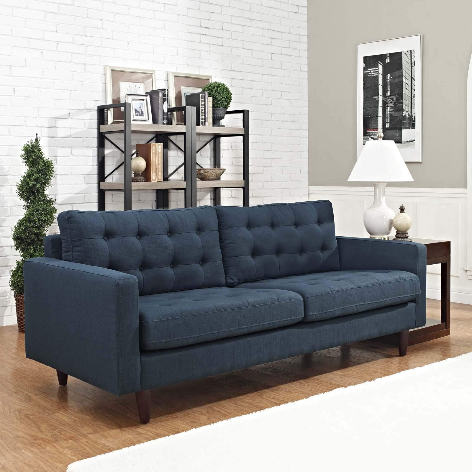 sofas | Empress Upholstered Sofa | Exquisite Design | Tufted Buttons | Luxurious Cushions | Elegant Armrests | Sturdy Wooden Legs | Bonded Leather Upholstery | casafoyer.myshopify.com