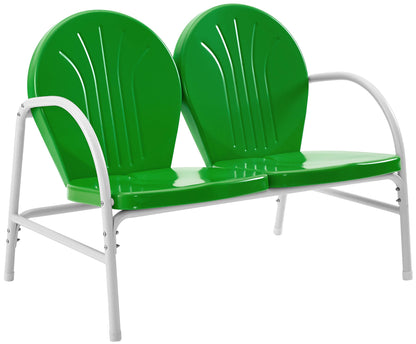 Sofa & chair Sets | Griffith Metal Outdoor Loveseat | Nostalgic Design | Durable Steel | Scorching Summer Resistant | casafoyer.myshopify.com