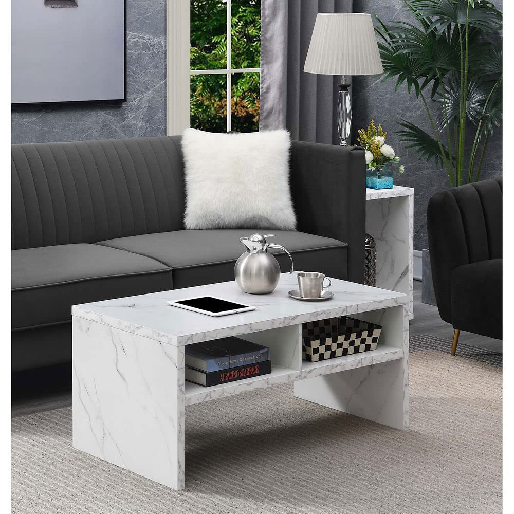 TABLE | Ergode Northfield Admiral Deluxe Coffee Table | Sleek & Minimalistic Design | Spacious Surface Top | Abundant Display & Storage Space | Durable Materials | Contemporary Collection | casafoyer.myshopify.com