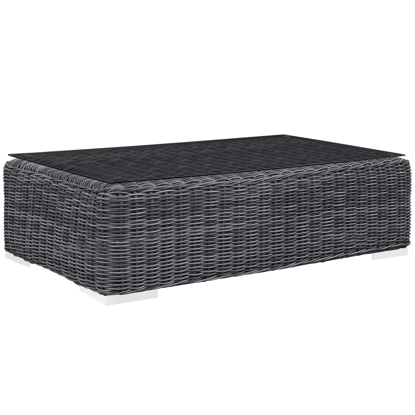 kitchen and dining room sets | CasaFoyer Summon Outdoor Patio Sectional Sofa Set | Two-Tone Rattan | Sunbrella Cushions | UV Protection | Aluminum Frame | Modern Design | Coffee Table | 7 Piece Set | casafoyer.myshopify.com