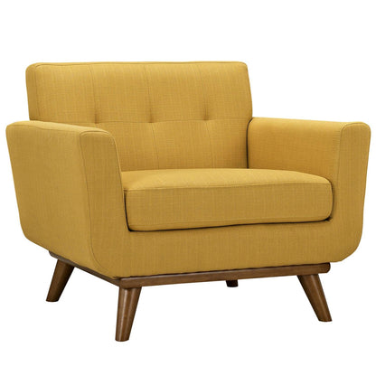 kitchen and dining room sets | CasaFoyer Engage Sofa & Armchair Set | Comfortable & Stylish Lounging | Tufted Buttons | Cherry Wood Legs | Durable & Elegant | Includes Armchair & Sofa | casafoyer.myshopify.com