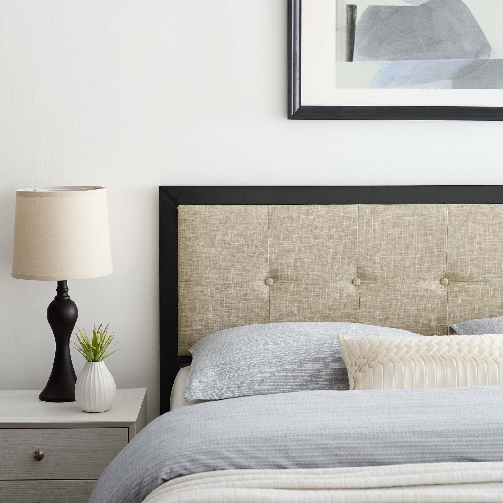 headboards | CasaFoyer Teagan Tufted Fabric Queen Headboard | Contemporary Elegance | Plush Texture | Timeless Tufted Buttons | Luxurious & Comfortable | casafoyer.myshopify.com