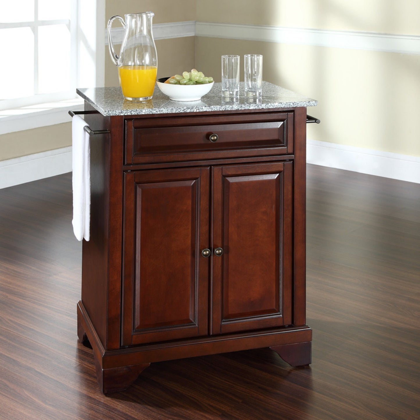 Kitchen Storage | Durable Solid Hardwood Kitchen Island | Elegant Raised Panel Doors | Ample Storage Space | Enhance Your Home with Style and Functionality | casafoyer.myshopify.com