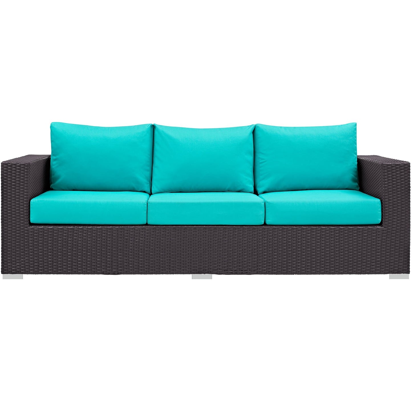 sofas | CasaFoyer Convene Outdoor Sectional Sofa | Durable Rattan Weave | Weather-Resistant Cushions | Ideal for Patio, Backyard, Poolside Gathering | casafoyer.myshopify.com