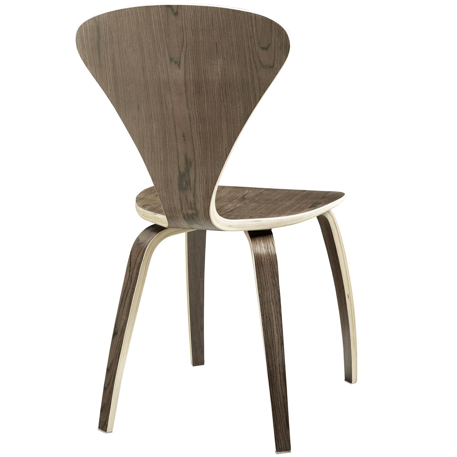 home office desk chairs | CasaFoyer Vortex Chair | Molded Wood | Comfortable Waterfall Seat | V-Shaped Back | Dark Walnut | Exceptional Design & Functionality | casafoyer.myshopify.com