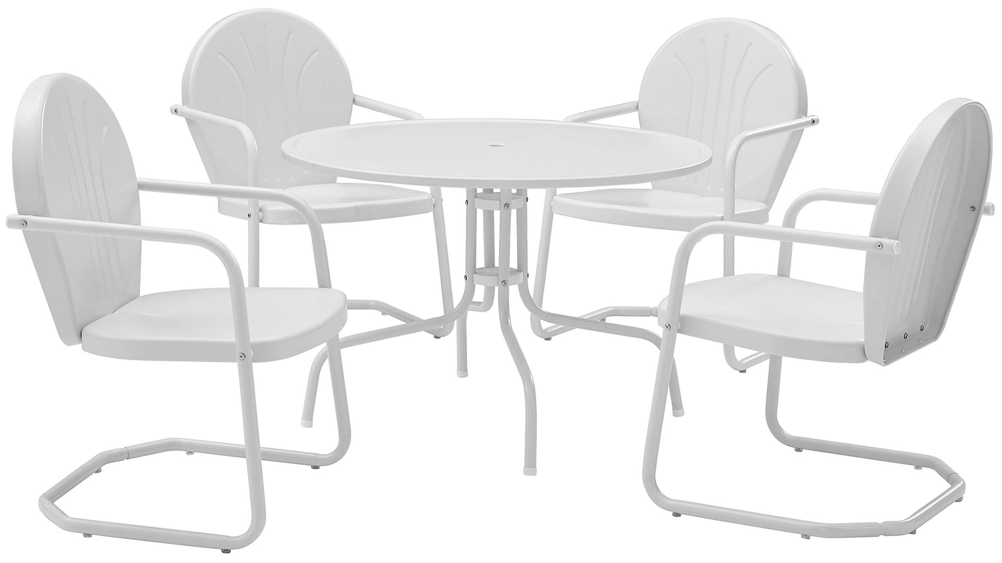 Patio Furniture Sets | Griffith Metal Outdoor Furniture Set | Unparalleled Relaxation | Nostalgic Design | Durable Dining Set | Powder-Coated Finish | Safe & Long-Lasting | casafoyer.myshopify.com