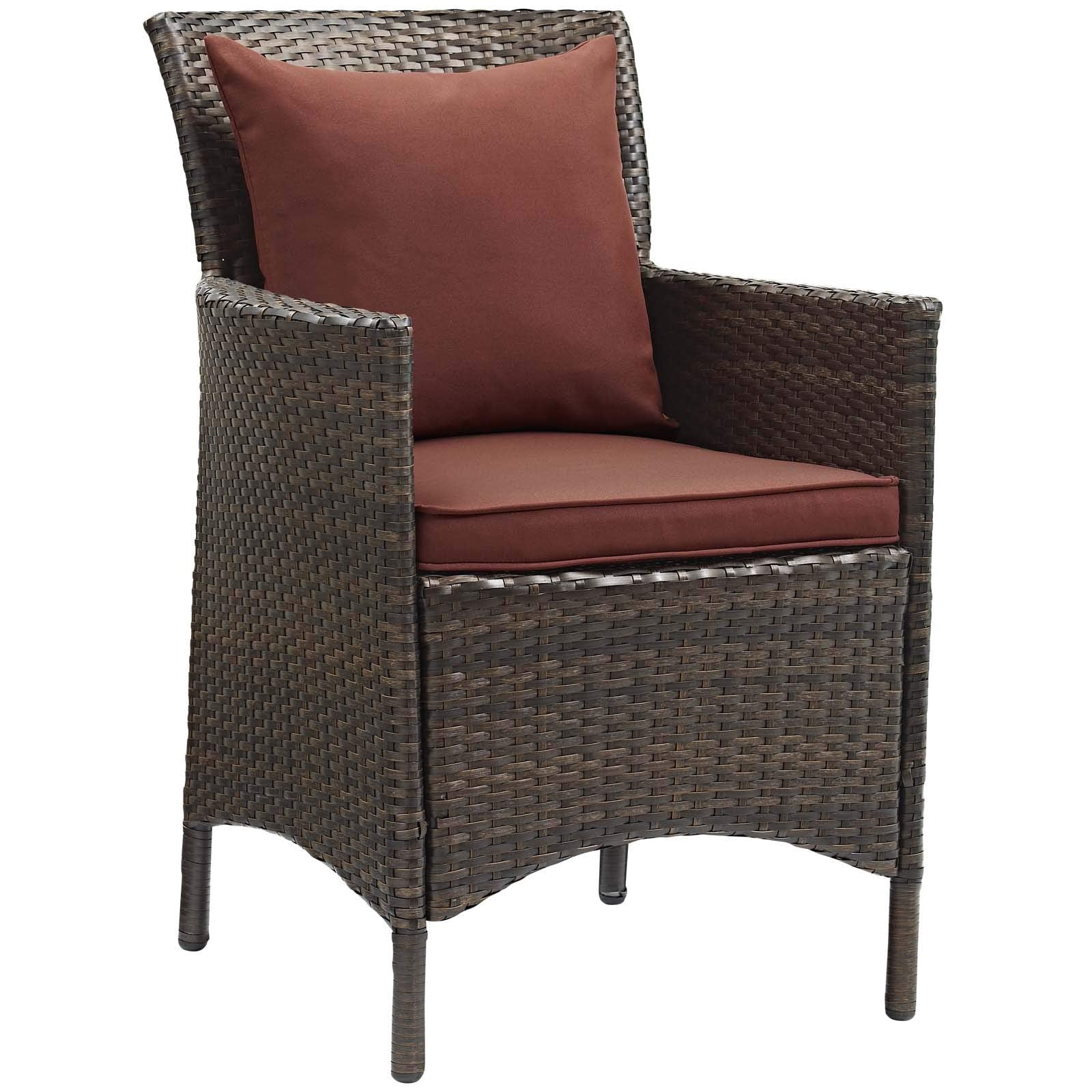 kitchen and dining room sets | CasaFoyer Conduit Outdoor Patio Dining Collection | Transitional Style | UV-Resistant Wicker Rattan | Comfortable Cushions | All-Weather Design | casafoyer.myshopify.com