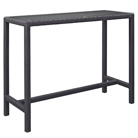 bar tables | Ergode Convene Outdoor Sectional Series | Patio Bar Table: Durable Rattan Weave | Aluminum Frame | Stylish & Spacious | Elevate Your Outdoor Bar Area | casafoyer.myshopify.com