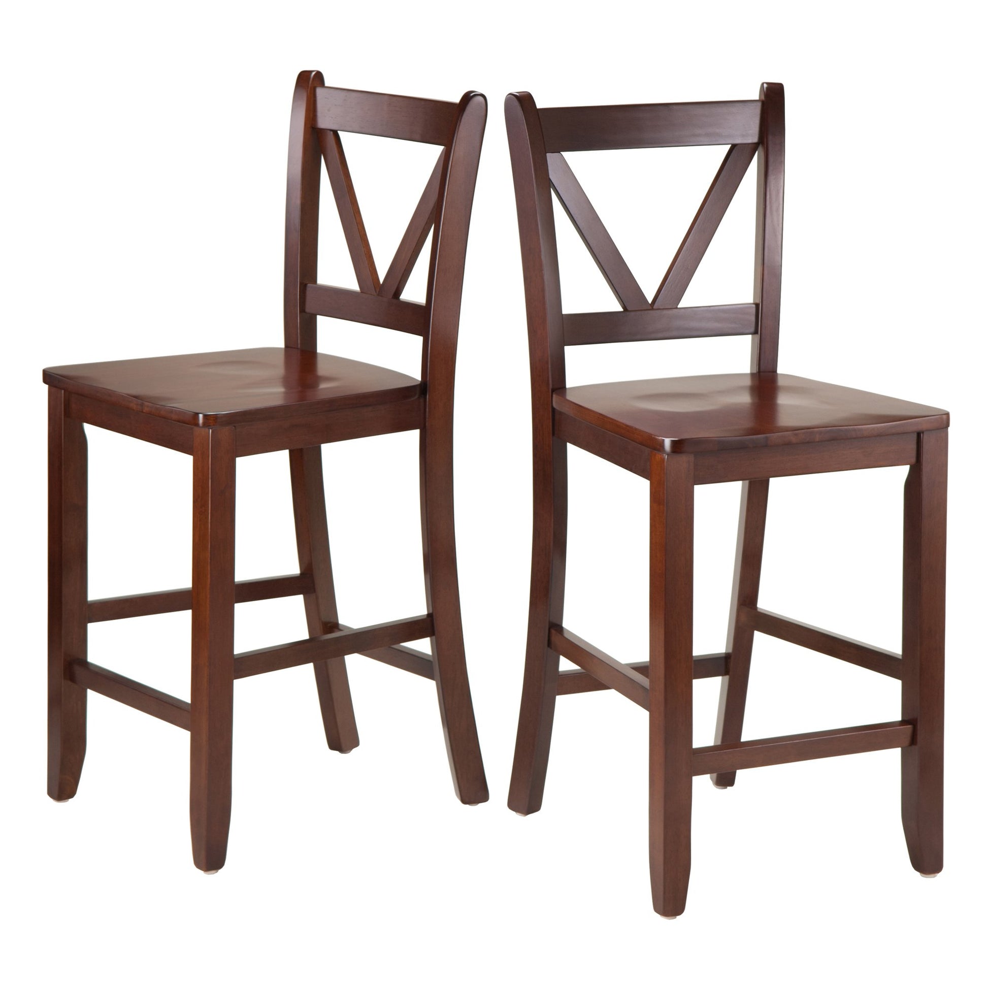 childrens table and chair sets | CasaFoyer Sally 3-Pc Kitchen Island Table Set | Compact & Functional Design | Ample Storage | Solid Wood | Warm Walnut Finish | casafoyer.myshopify.com