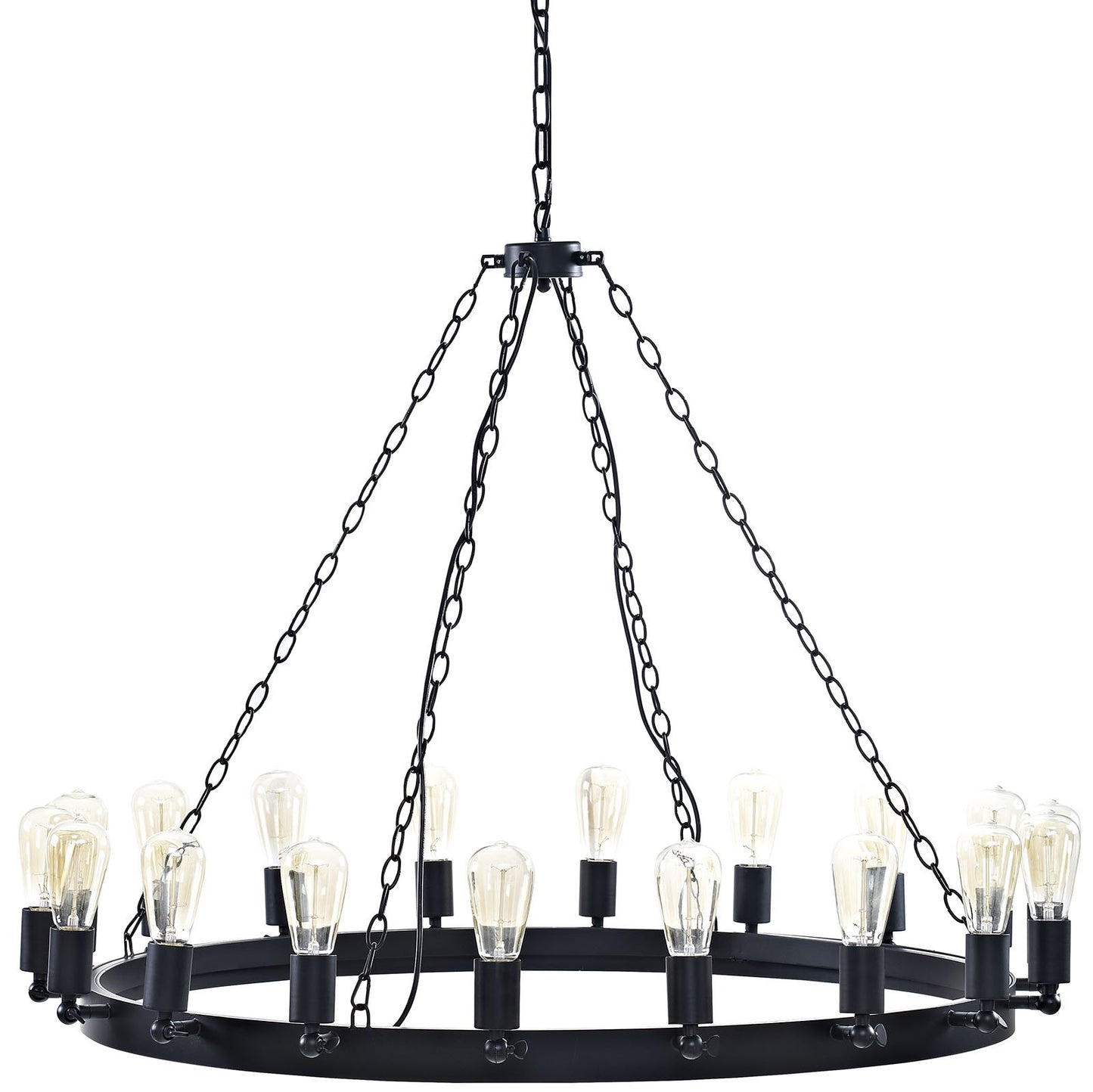 Dining Table | Teleport Chandelier Series | Mesmerizing Immersive Lighting | Adjustable Bulb Holders | Ideal for Dining Area | Includes 1 Chandelier | casafoyer.myshopify.com