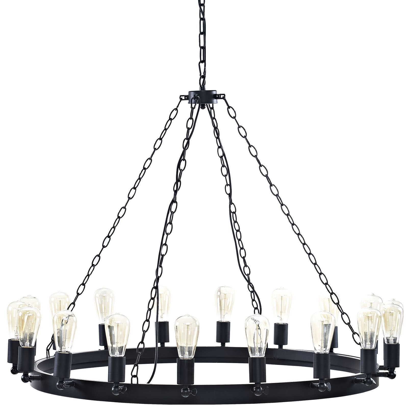 Dining Table | Teleport Chandelier Series | Mesmerizing Immersive Lighting | Adjustable Bulb Holders | Ideal for Dining Area | Includes 1 Chandelier | casafoyer.myshopify.com