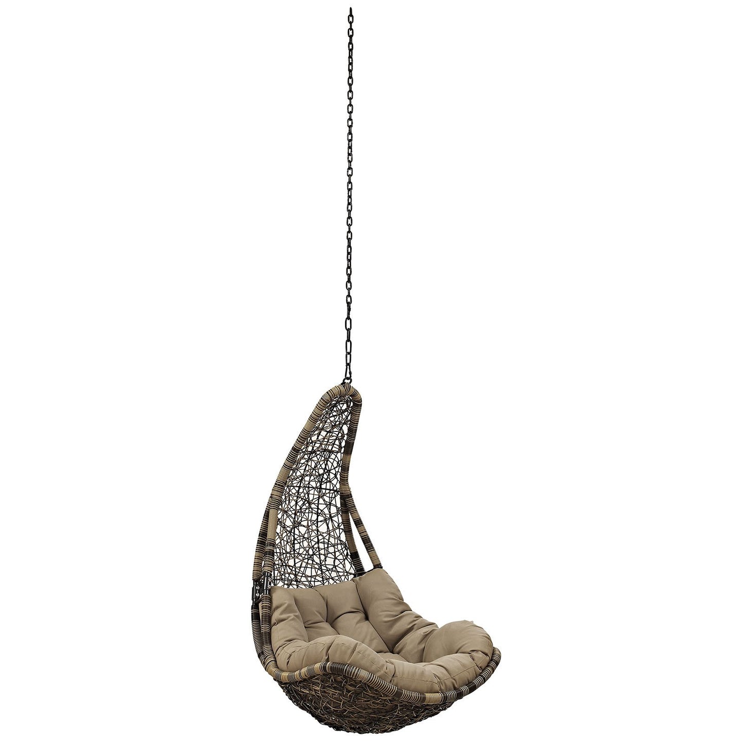porch swings | Ergode Abate Swing Chair | Premium Synthetic Rattan Weave | All-Weather Cushion | Durable Steel Frame | Indoor/Outdoor Use | Weather & UV Resistant | Ultimate Comfort | casafoyer.myshopify.com