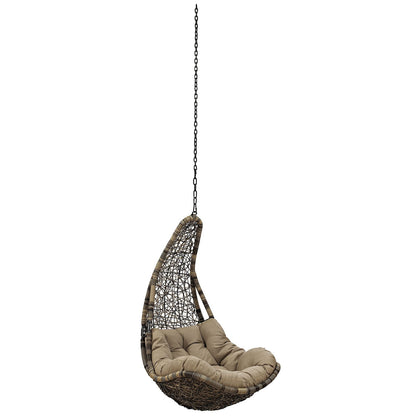 porch swings | Ergode Abate Swing Chair | Premium Synthetic Rattan Weave | All-Weather Cushion | Durable Steel Frame | Indoor/Outdoor Use | Weather & UV Resistant | Ultimate Comfort | casafoyer.myshopify.com