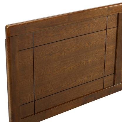 headboards | CasaFoyer Archie Wood King Headboard | Retro Charm meets Contemporary Style | Walnut | Compatible with Billie and Margo Collections | Durable Rubberwood and MDF Veneer | Assembly Required | casafoyer.myshopify.com