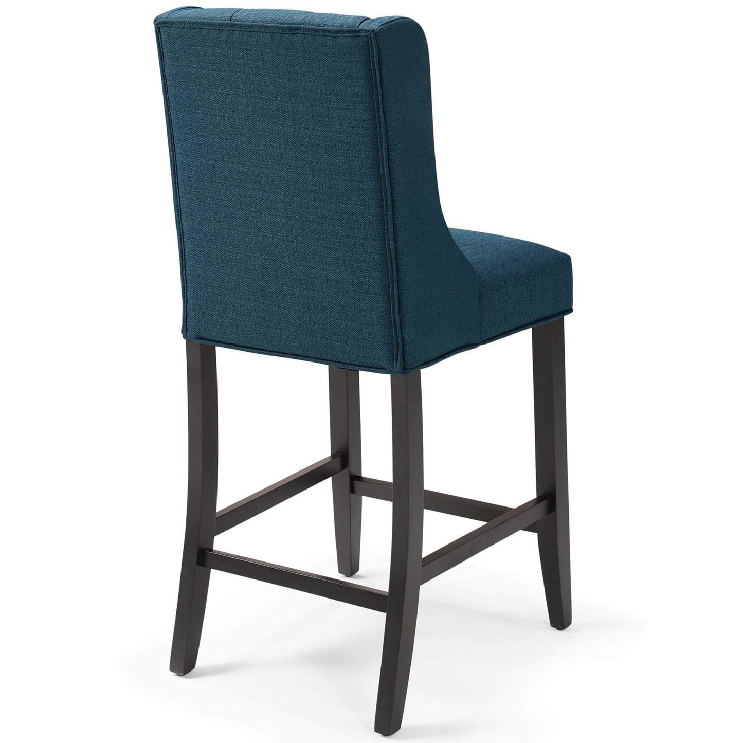 barstools | CasaFoyer Baronet Tufted Button Upholstered Fabric Counter Stool - Azure | Stylish, Durable, Comfortable Seating | Supports up to 500 lbs | casafoyer.myshopify.com