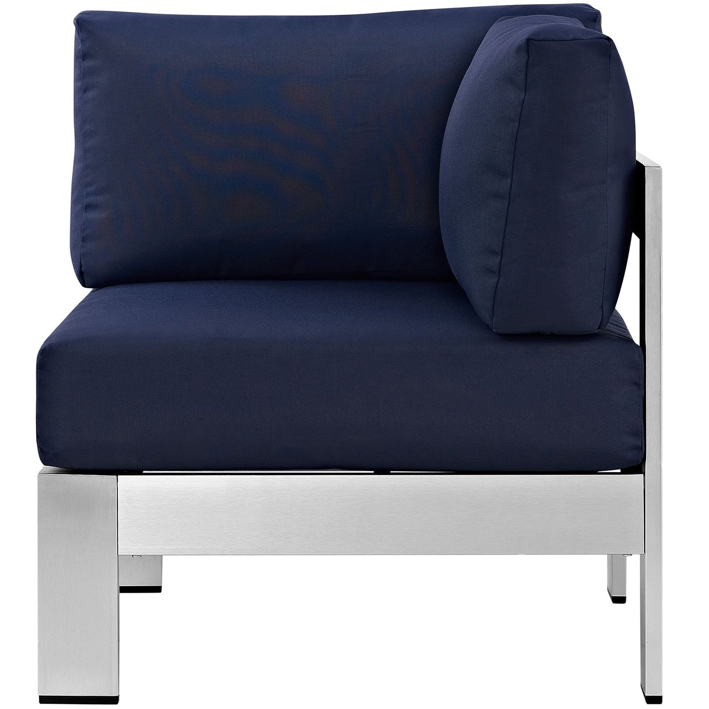 patio bistro sets | CasaFoyer Shore Outdoor Patio Corner Arm Chair | Sturdy Aluminum Frame | Weather-Tested Fabric | Stylish & Functional | Set of 1 | casafoyer.myshopify.com