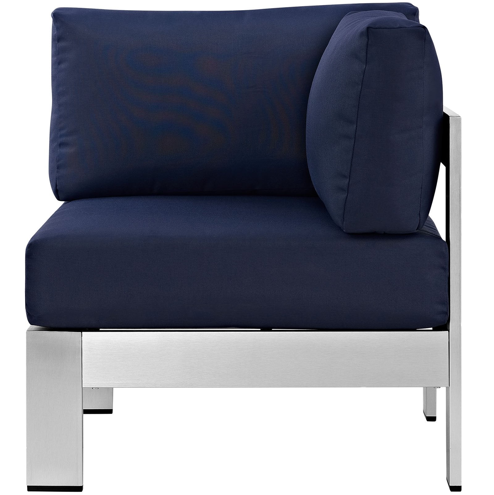 patio bistro sets | CasaFoyer Shore Outdoor Patio Corner Arm Chair | Sturdy Aluminum Frame | Weather-Tested Fabric | Stylish & Functional | Set of 1 | casafoyer.myshopify.com