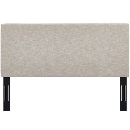 Bed | CasaFoyer Claire King and Cali/California King Headboard | Luxurious Upholstered Linen Fabric | Adjustable Height | Beige | casafoyer.myshopify.com