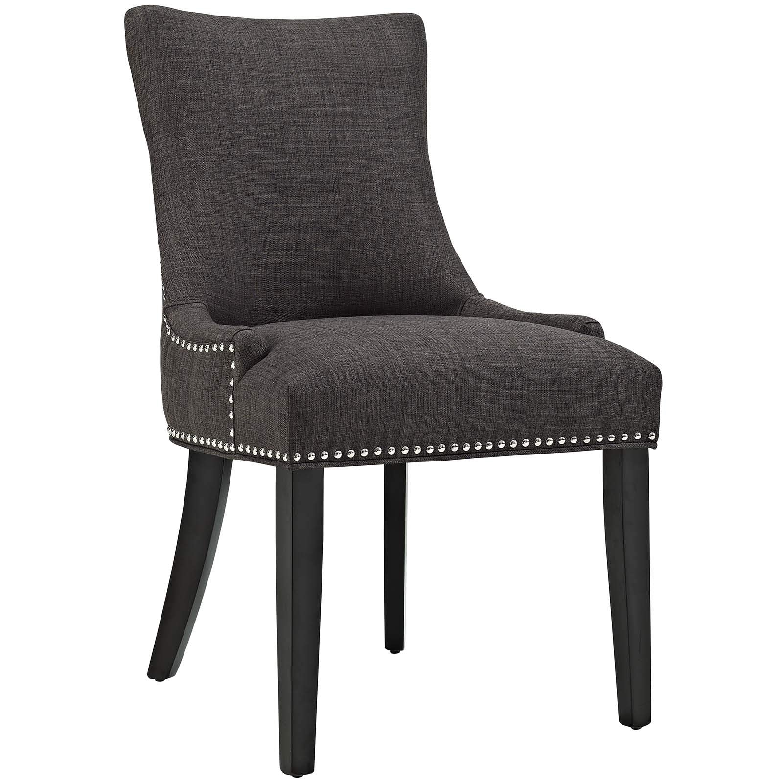 home office desk chairs | CasaFoyer Marquis Dining Side Chair Set of 4 | Stylish Hourglass Back | Nailhead Trim | Non-Marking Foot Caps | Tapered Wood Legs | High-Quality Polyester Fabric | Perfect for Modern & Traditional Dining Rooms | casafoyer.myshopify.com