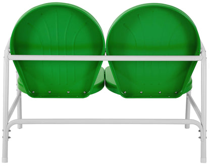 Sofa & chair Sets | Griffith Metal Outdoor Loveseat | Nostalgic Design | Durable Steel | Scorching Summer Resistant | casafoyer.myshopify.com