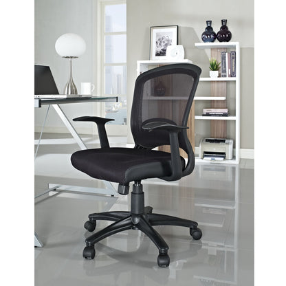 home office desk chairs | CasaFoyer Pulse Mesh Office Chair | Ergonomic Design | Breathable Mesh Back | Plush Cushion Seat | Lumbar Support | Adjustable Height | Dual-Caster Wheels | casafoyer.myshopify.com