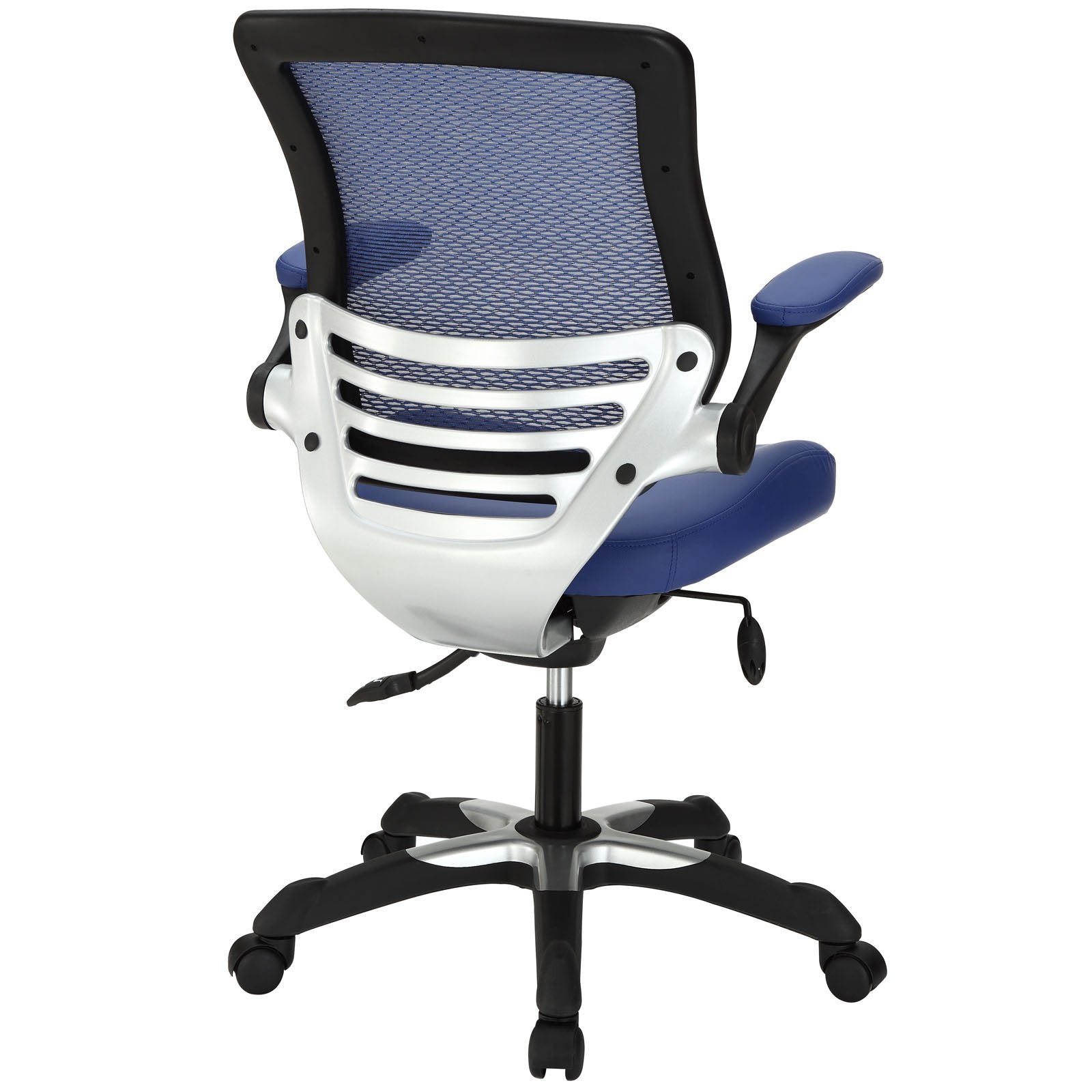 home office desk chairs | CasaFoyer Edge Office Chair | Revolutionary Functional Comfort | State-of-the-Art Ergonomics | Luxurious Leatherette Seat | Blue | casafoyer.myshopify.com