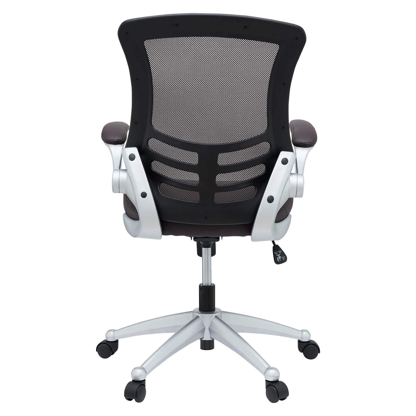 home office desk chairs | CasaFoyer Attainment Office Chair | Ergonomic Design | Breathable Mesh Back | Lumbar Support | Flip-Up Arms | Padded Waterfall Seat | Black | casafoyer.myshopify.com