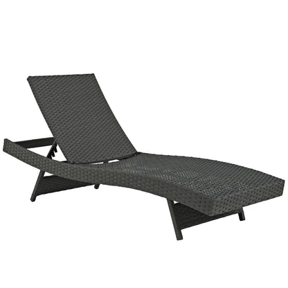 Patio Furniture Sets | Sojourn Outdoor Patio Chaise Lounge Chair | Adjustable Seating | Sunbrella Cushions | UV Protection | Aluminum Frame | casafoyer.myshopify.com