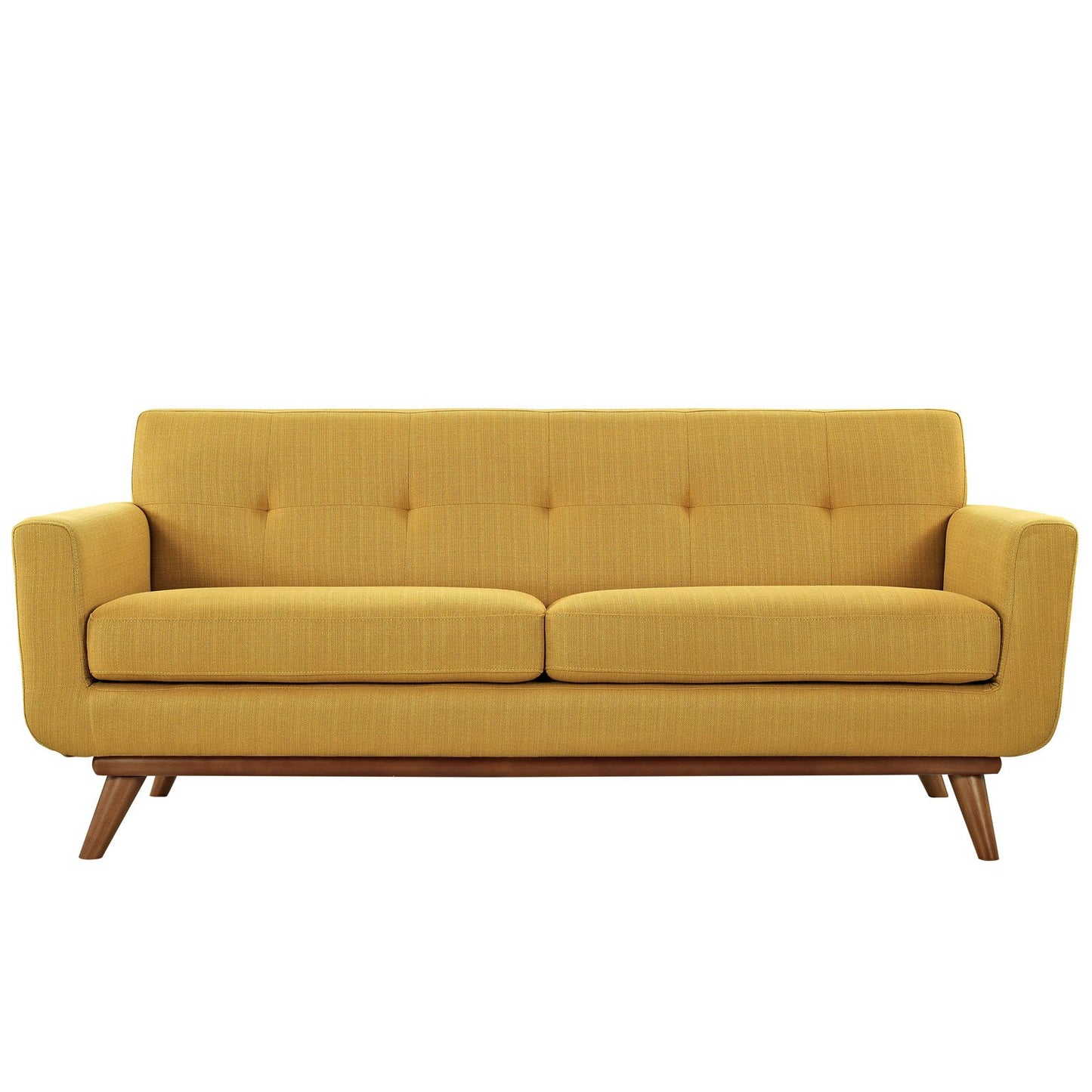 sofas | CasaFoyer Engage Loveseat | Elegant Curves | Oversized Cushions | Tufted Buttons | Sturdy Wood Legs | Plush Upholstery | Ideal for Relaxation and Conversations | casafoyer.myshopify.com