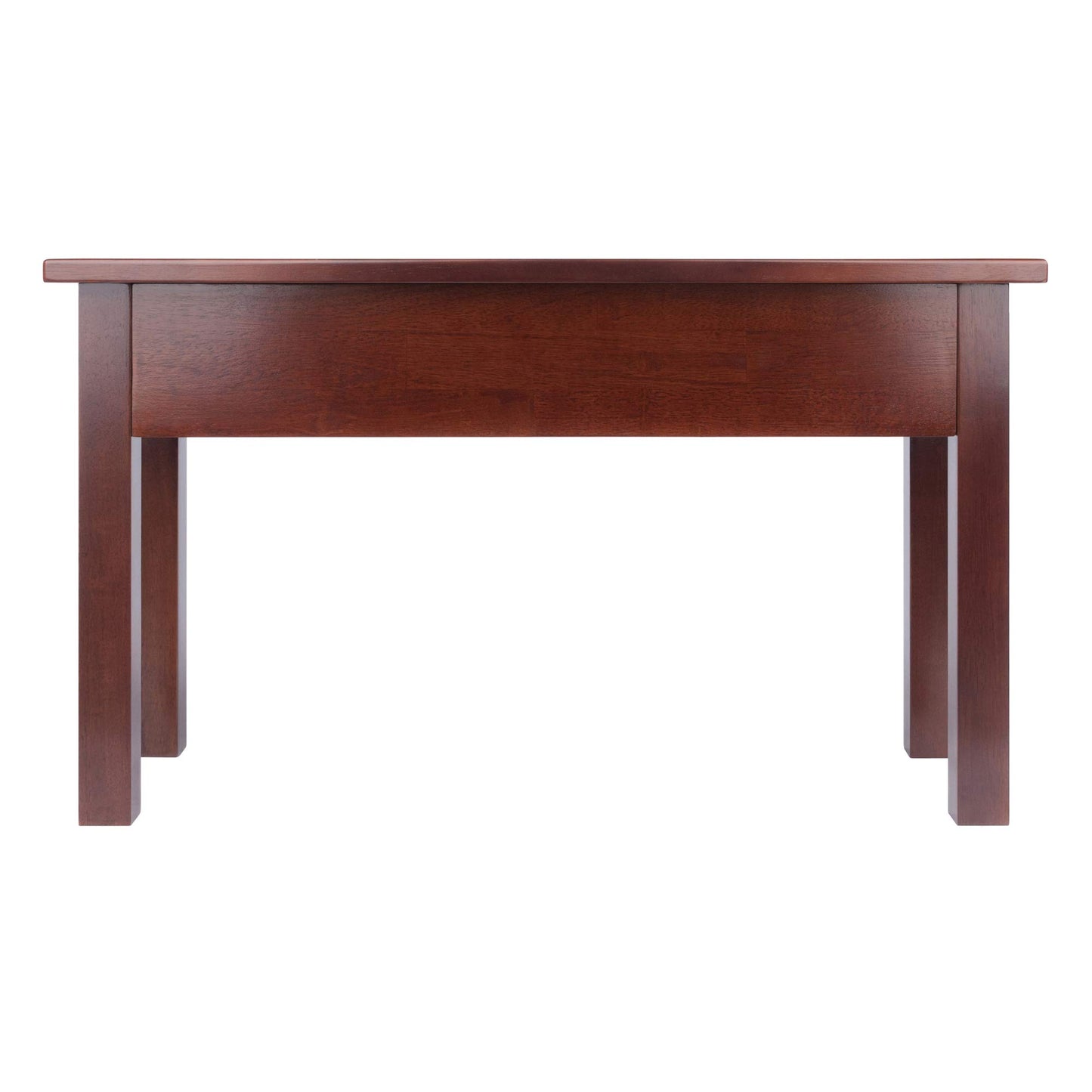 BENCH | Ergode Emmett Bench | Versatile Furniture with Seat Storage | Walnut Finish | Entryway, Mudroom, Desk or Table Seating | 29.9W x 12D x 17.4H | casafoyer.myshopify.com