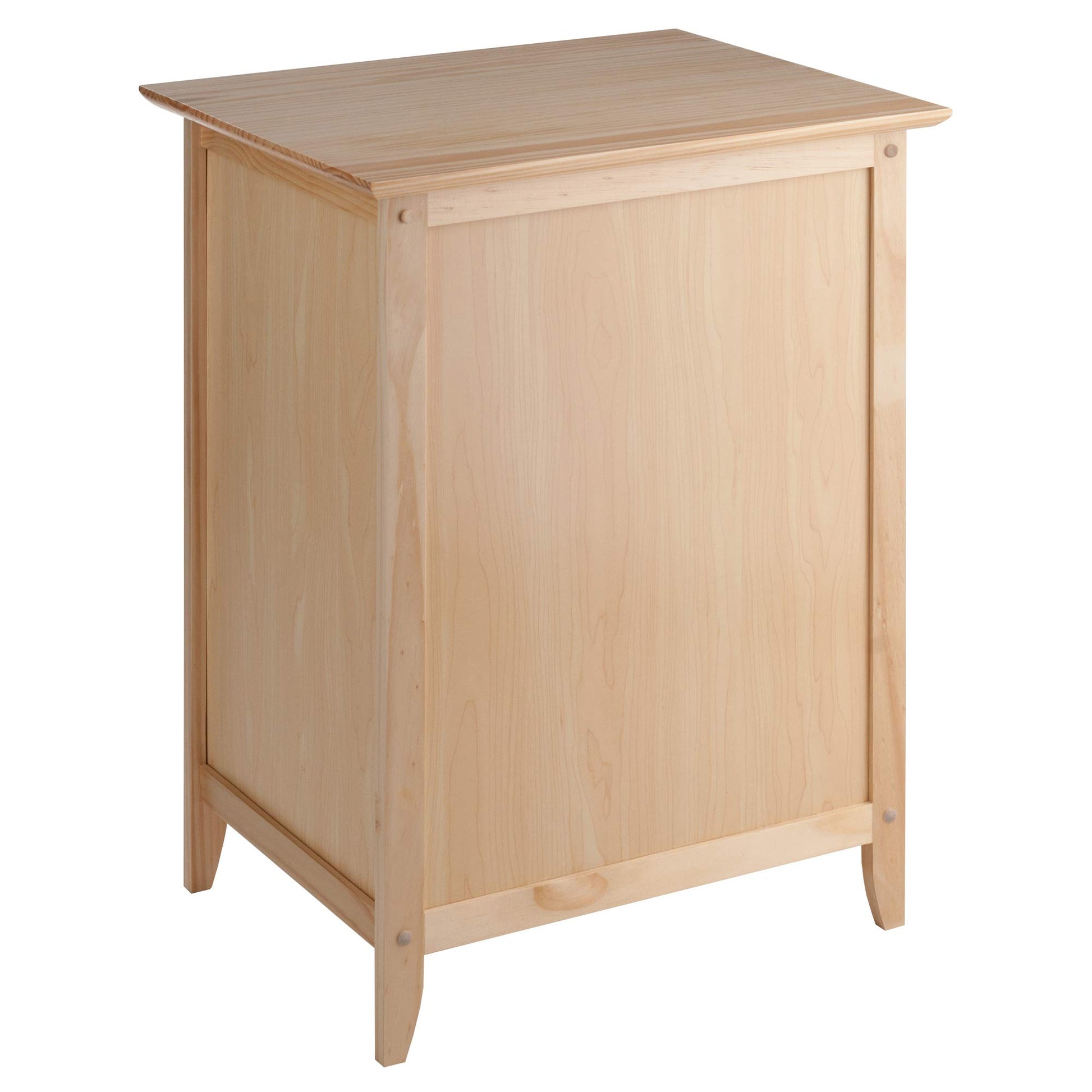 CABINET | Elegant Wooden Nightstand | Shaker Style | Open Shelf & Cabinet | Durable Solid Wood | Easy Assembly | 18.9 W x 14.96 D x 25 H | 14.4 lbs | casafoyer.myshopify.com