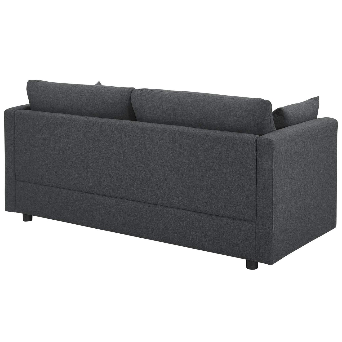 kitchen and dining room sets | CasaFoyer Activate Upholstered Fabric Sofa | 2 Armchair Set - Cozy & Stylish - Soft Polyester - Modern Design - Rounded Cushion Corners - Accent Pillows - Subtle Wood Legs - Easy to Unpack - Weight Capacity: Sofa 1102 lbs, Armchair 441 lbs - Gray | casafoyer.myshopify.com