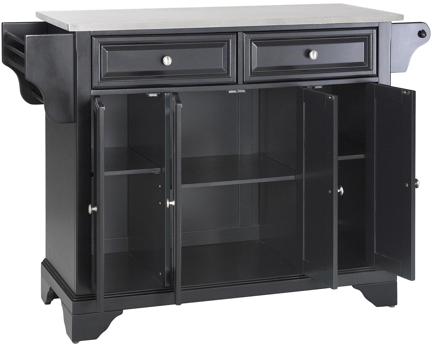 Kitchen Storage | Durable Solid Hardwood Kitchen Island | Elegant Raised Panel Doors | Ample Storage Space | casafoyer.myshopify.com