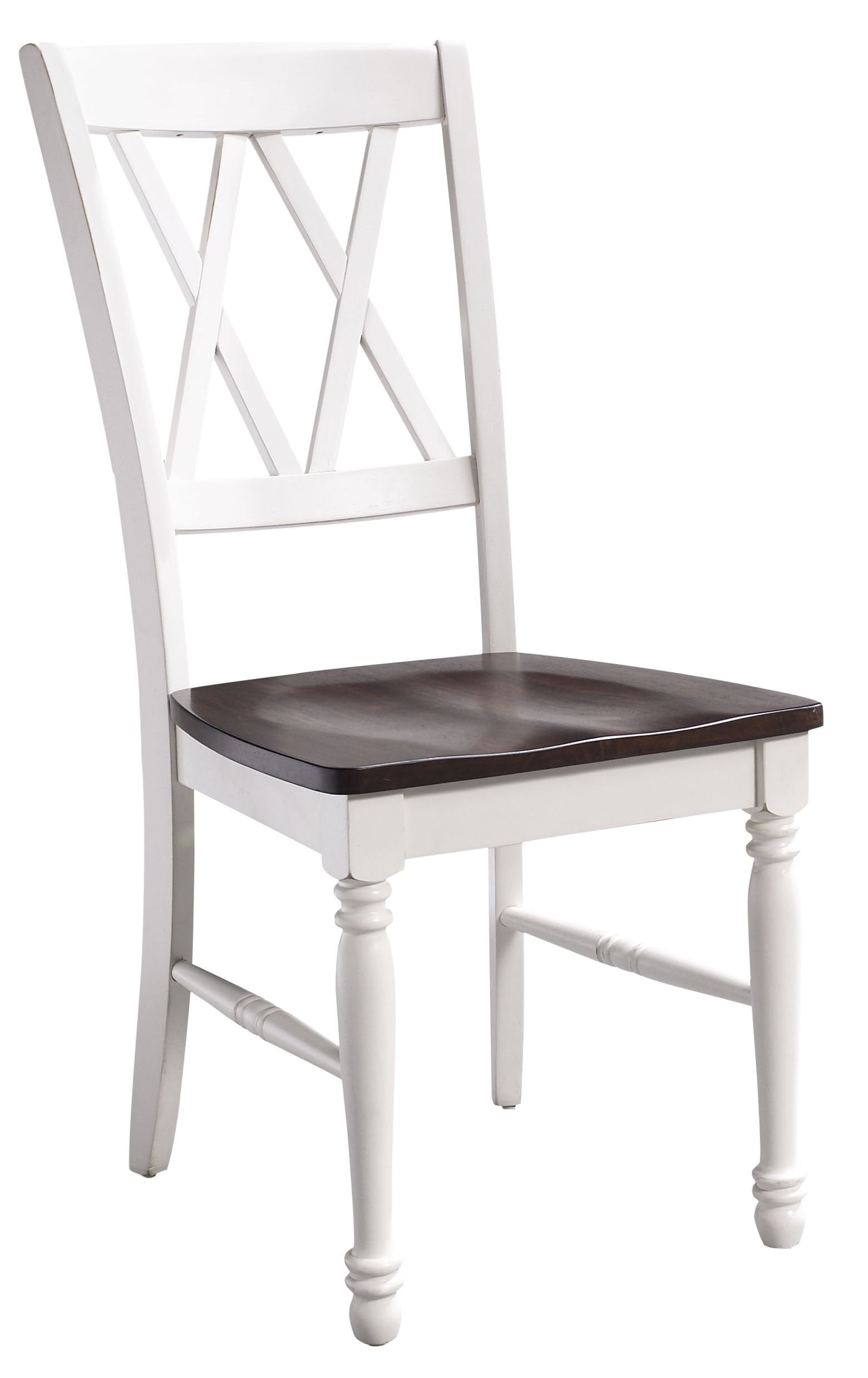 Dining Table | CasaFoyer Shelby 5 Piece Dining Set | Solid Hardwood | Expandable Table | Elegant Design | Rubbed Antique Tabletop | White Finish | casafoyer.myshopify.com
