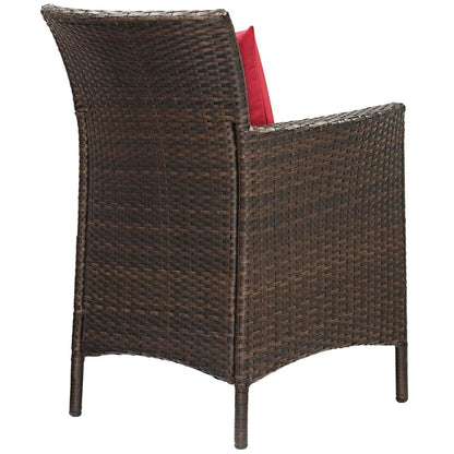 kitchen and dining room sets | CasaFoyer Conduit 7 Piece Outdoor Patio Dining Set | Transitional Style with Modern Flair | Aluminum Frame | UV-Resistant Wicker Rattan | Foam Padded Cushions | Waterproof Covers | Tempered Glass Tabletop | All-Weather | Includes 6 Armchairs | casafoyer.myshopify.com