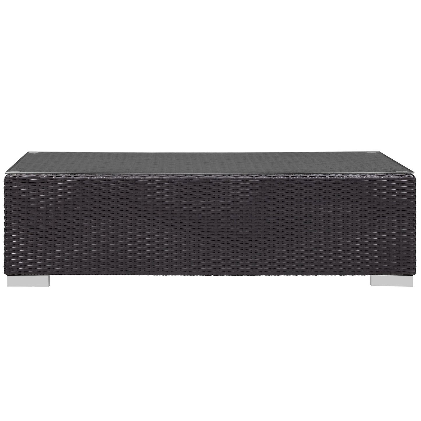 Patio Furniture Sets | Convene Outdoor Sectional Series | Durable Rattan Coffee Table | Patio, Backyard, Poolside Gathering | Seamless & Stylish Outdoor Experience | casafoyer.myshopify.com