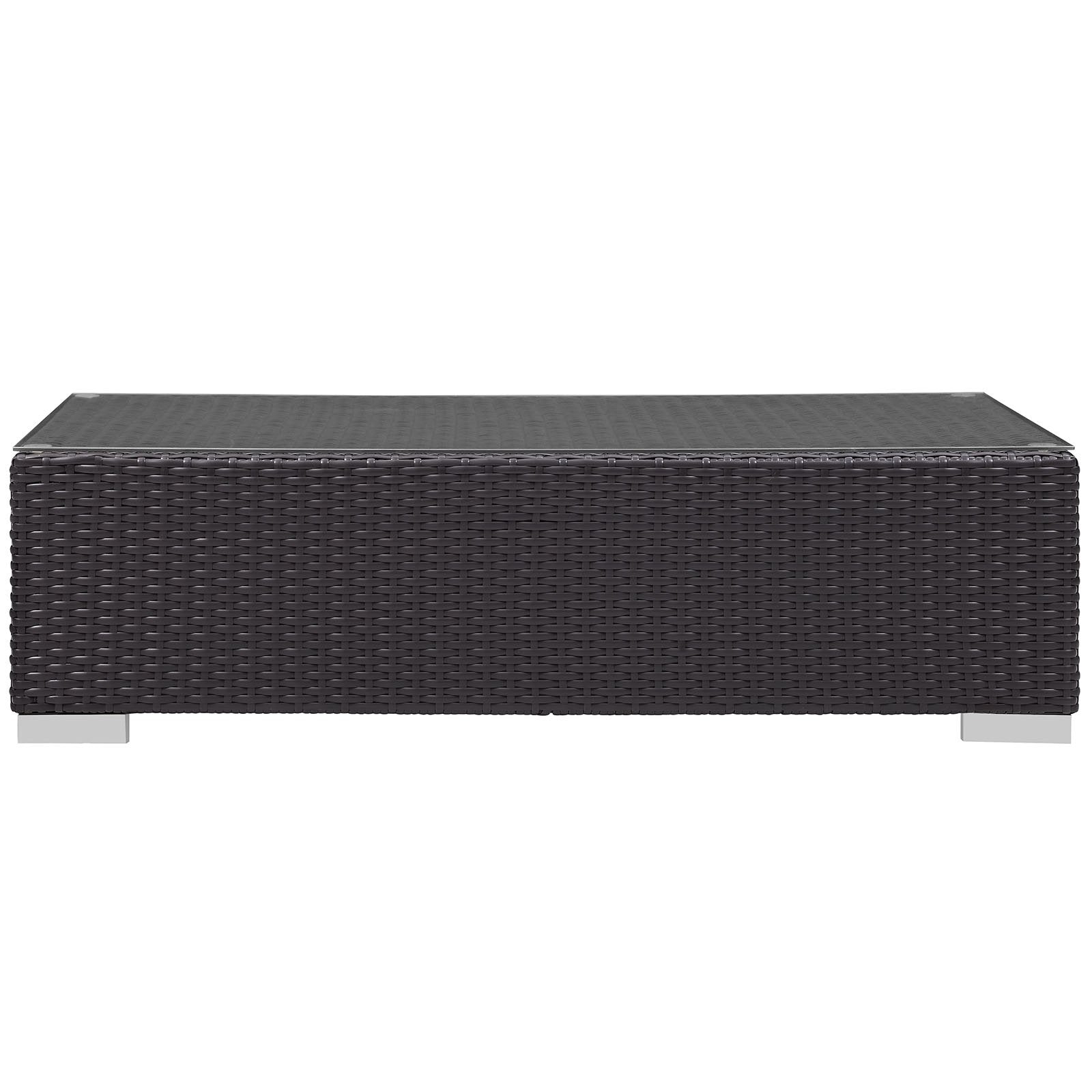 Patio Furniture Sets | Convene Outdoor Sectional Series | Durable Rattan Coffee Table | Patio, Backyard, Poolside Gathering | Seamless & Stylish Outdoor Experience | casafoyer.myshopify.com