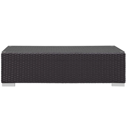Patio Furniture Sets | Convene Outdoor Sectional Series | Durable Rattan Coffee Table | Patio, Backyard, Poolside Gathering | Seamless & Stylish Outdoor Experience | casafoyer.myshopify.com