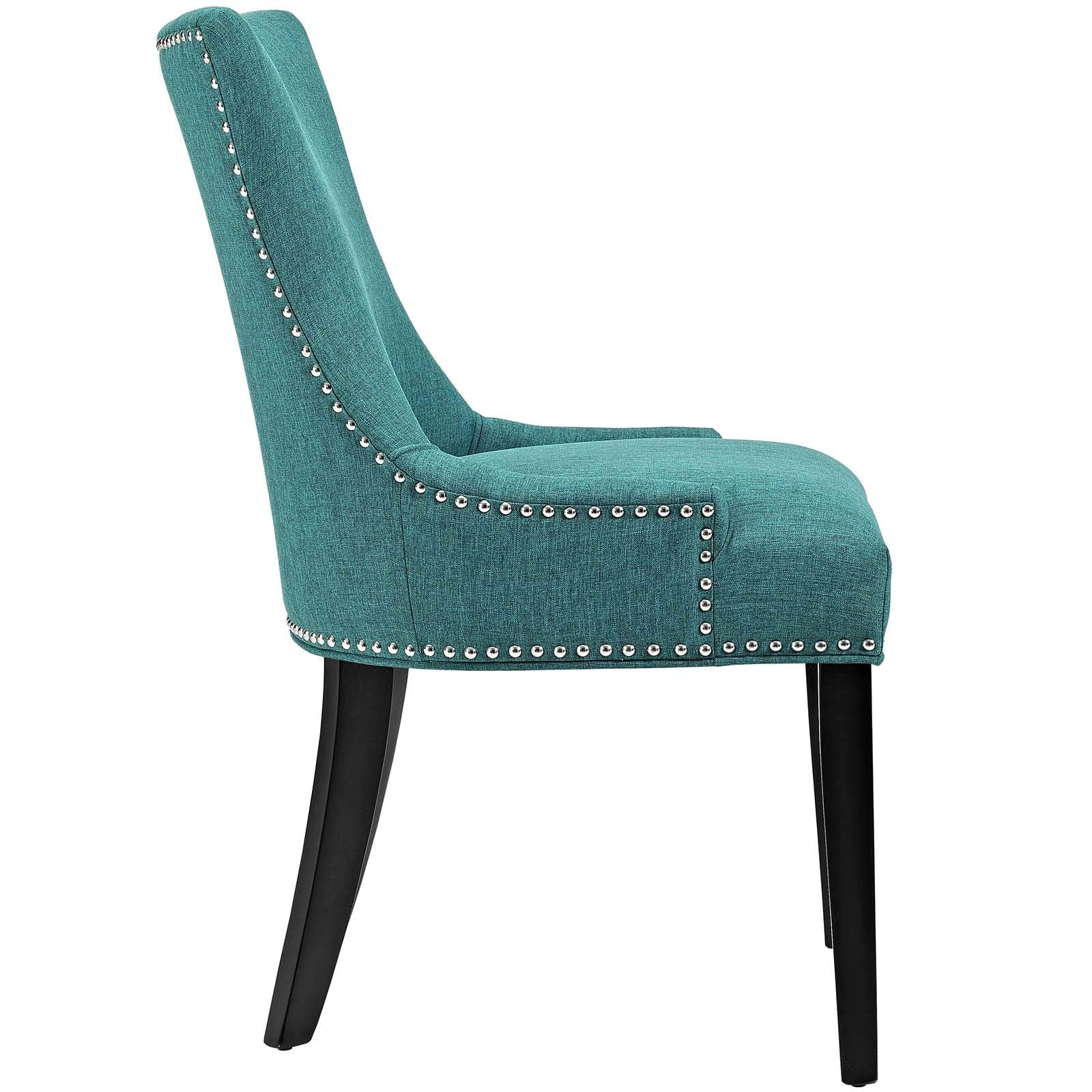 home office desk chairs | CasaFoyer Sophisticated Marquis Dining Side Chair Set of 4 | Elegant Hourglass Back | Nailhead Trim | Non-Marking Foot Caps | Tapered Wood Legs | Premium Polyester Fabric | Modern & Traditional Dining Rooms | casafoyer.myshopify.com